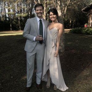 mariah wrap maxi dress